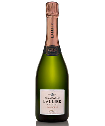 Champagne Lallier Grand Rosé is one of the best Champagnes to drink right now (2022).