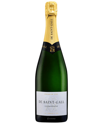 De Saint-Gall 'Le Tradition' Premier Cru Brut is one of the best Champagnes to drink right now (2022).