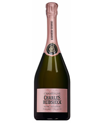 Charles Heidsieck Rosé Reserve is one of the best Champagnes to drink right now (2022). 