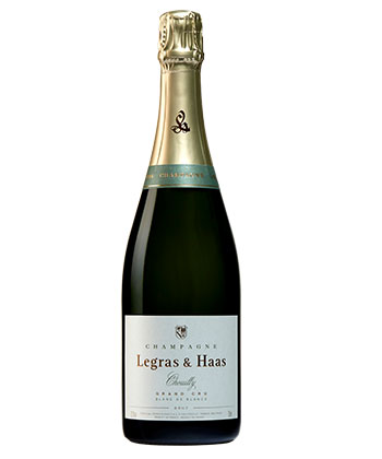 Legras & Haas Grand Cru Blanc de Blancs Brut is one of the best Champagnes to drink right now (2022).