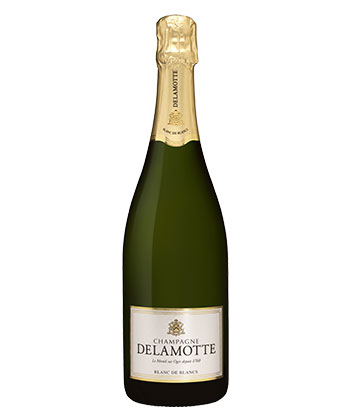 Champagne Delamotte Blanc de Blancs is one of the best Champagnes to drink right now (2022).