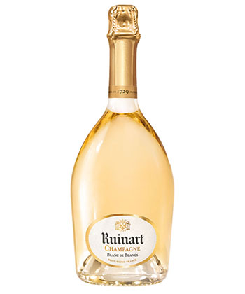 The best Champagne for starting the night on New Year's is Maison Ruinart Blanc de Blancs