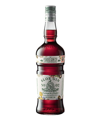 Fords Sloe Gin is one of the best liqueurs for your bar cart (2022).