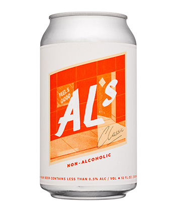 Al's Drinks Company, Al's Classic is one of the best non-alcoholic beers to drink right now.