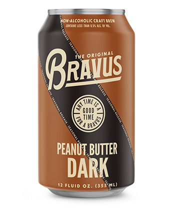 Bravus Peanut Butter Dark is one of the best non-alcoholic beers to drink right now.