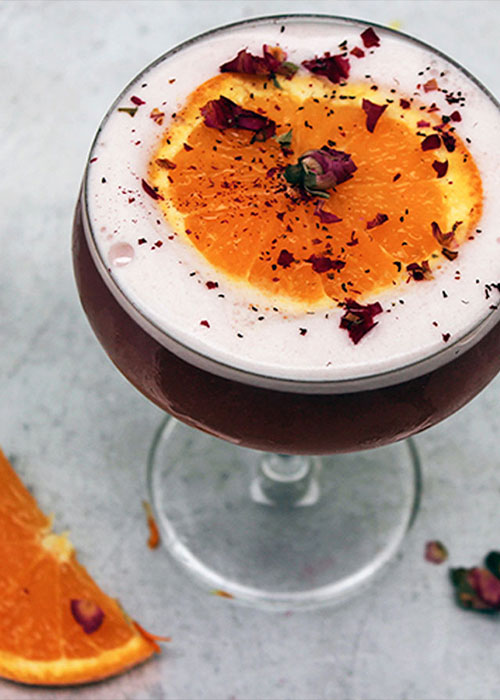 The Brandy Holiday Sour is one of the best Christmas cocktails to make in 2022.