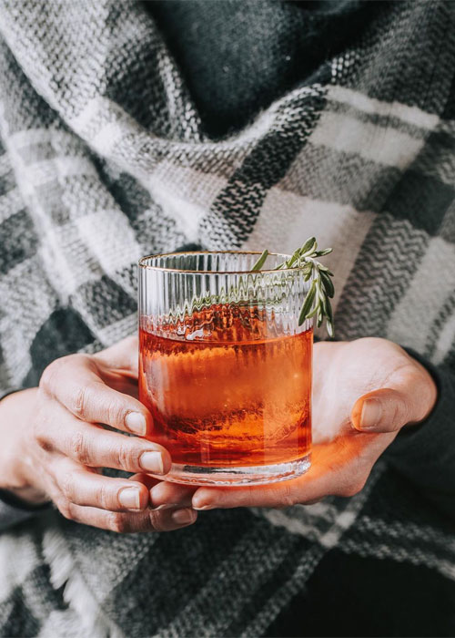 Holiday Mulled Negroni is a new take on Christmas cocktails.