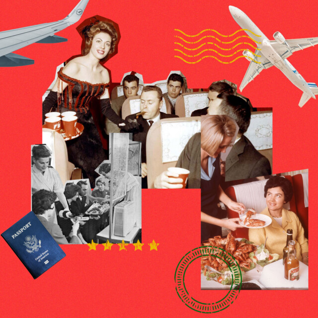 The Glamorous Highs and Turbulent Lows of a Century Spent Drinking on Planes