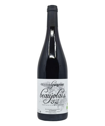 Michel Guignier Beaujolais 2021 from Beaujolais, France is a good wine you can actually find.