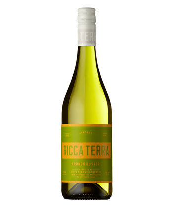 Ricca Terra ‘Bronco Buster’ 2020 from Riverland, South Australia is a good wine you can actually find.
