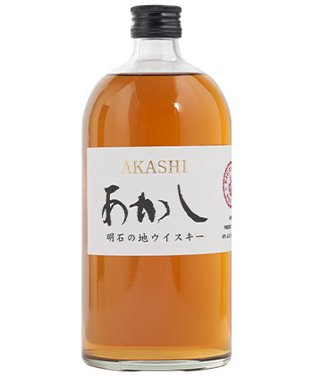 Akashi Blended Whisky is one of the best Japanese Whiskies to gift this holiday season (2022).