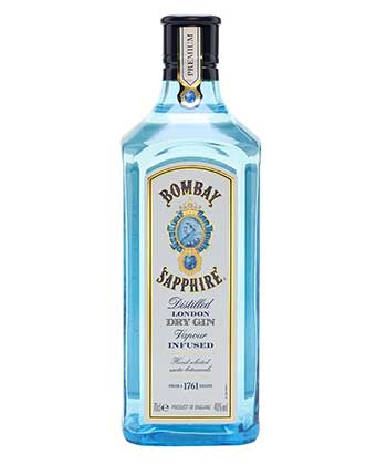 Bombay Sapphire Gin is one of the best gins to gift this holiday season (2022).
