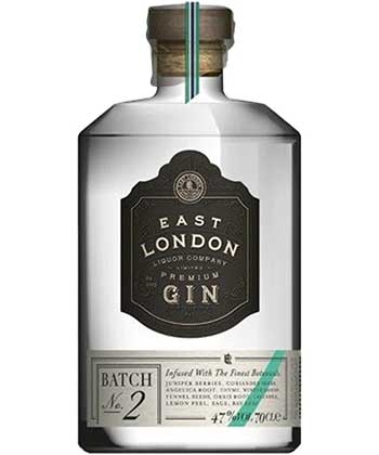 East London Liquor Company Batch No. 2 Gin is one of the best gins for mixing cocktails, according to bartenders.