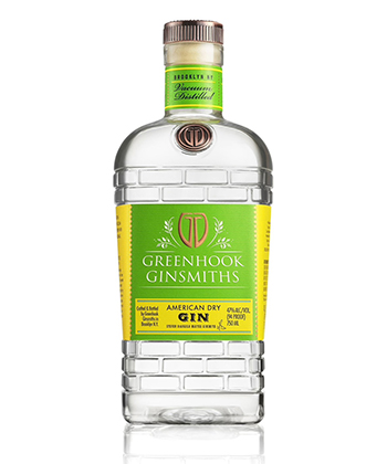 Greenhook Ginsmiths is one of the best gins for mixing cocktails, according to bartenders.