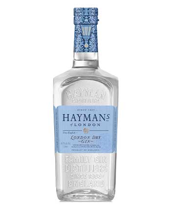 Hayman's London Dry Gin is one of the best gins for mixing cocktails, according to bartenders.