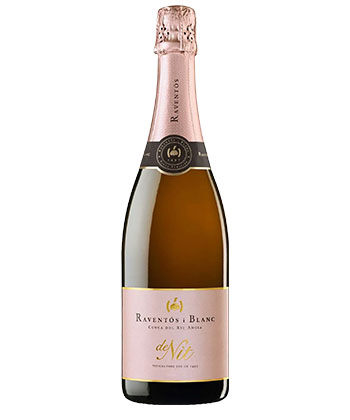 Raventós i Blanc de Nit Brut Rosé is a bottle of wine sommeliers are bringing to holiday parties this year.