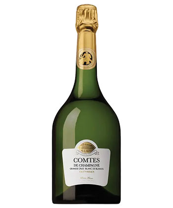 Taittinger Comtes de Champagne Blanc de Blancs is a bottle of wine sommeliers are bringing to holiday parties this year.