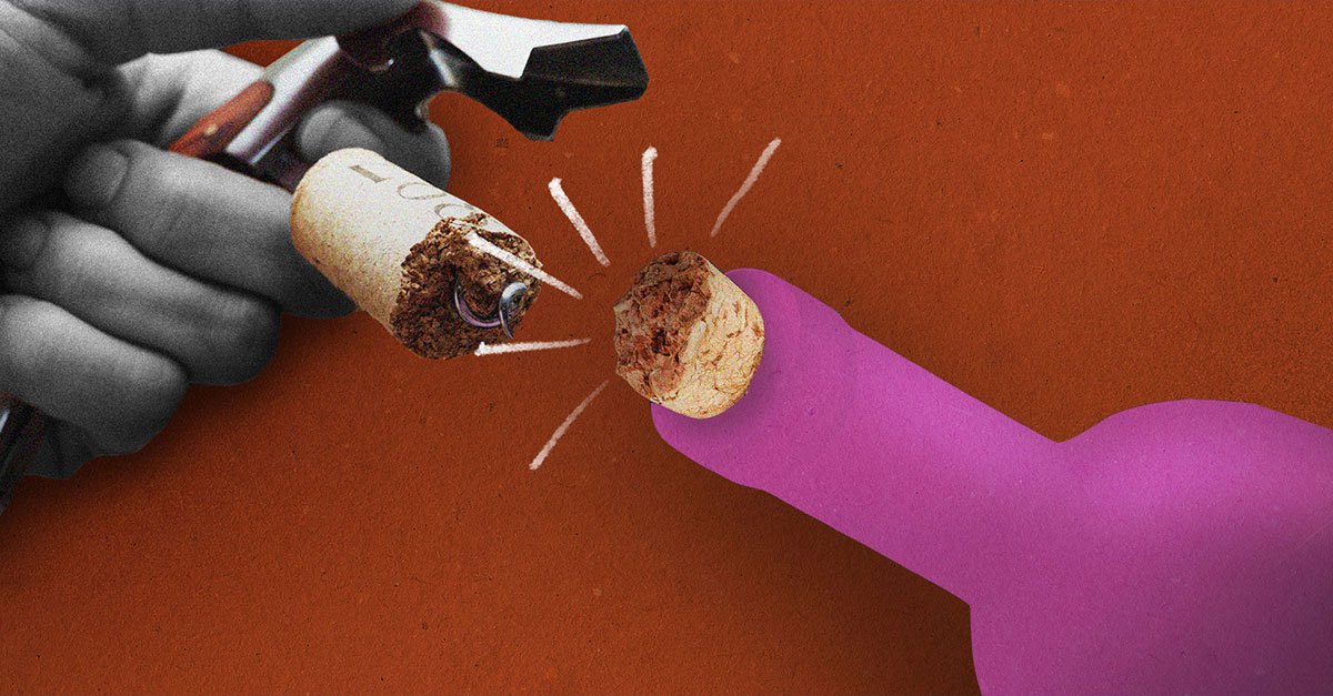 Broken Cork? Here's How You Can Get it Out of a Wine Bottle