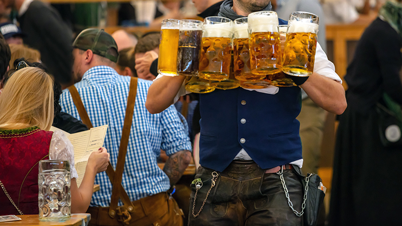 Germany is a leader in beer production by country