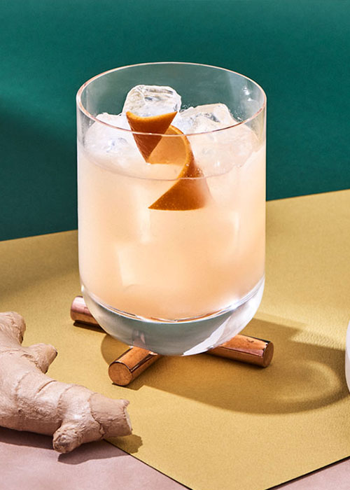 The Cold Snap is one of the best low-alcohol cocktails for Dry January.