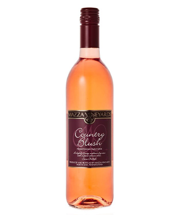 Mazza Vineyards Pink Catawba is one of the best sweet wines for 2023.