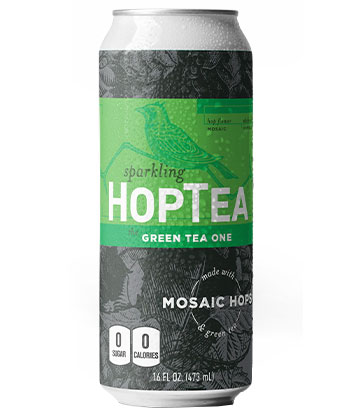 Hoplark Sparkling HopTea: The Green Tea One is one of the best hop waters to try in 2023.