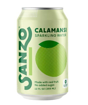 Sanzo Calamansi Sparkling Water is one of the best sparkling waters for 2023.