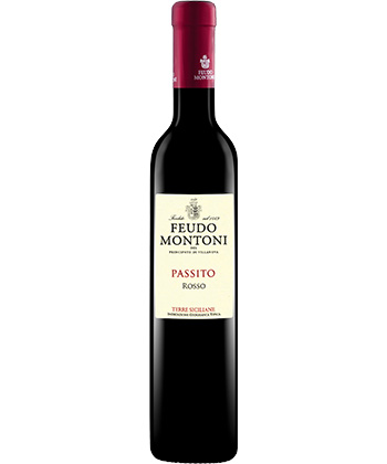 Feudo Montinori Passito Rosso Terre Siciliane IGT is one of the best sweet wines for 2023.