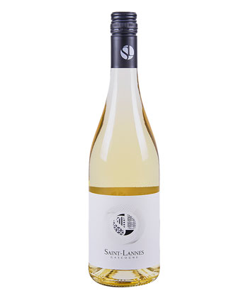 Saint-Lannes Côtes de Gascogne Blanc 2021, from Gascony, France, is a good wine you can actually find.