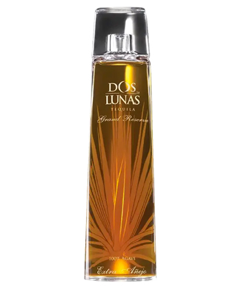 Dos Lunas Grand Reserve Tequila Extra Añejo is one of the most expensive tequilas in the world