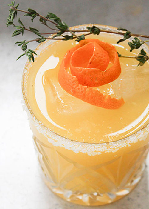 The Smoky Orange And Thyme Margarita Recipe is one of the best mezcal cocktails for 2023
