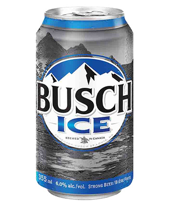 Busch Ice is one of the worst beers in the world. 