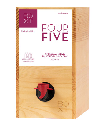 Boxt Profile Four Five Red is one of the best boxed wine brands for 2023.