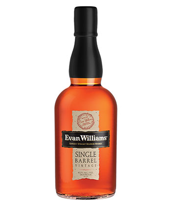 Evan Williams Single Barrel (2014 Vintage) is one of the best bourbons for 2023.