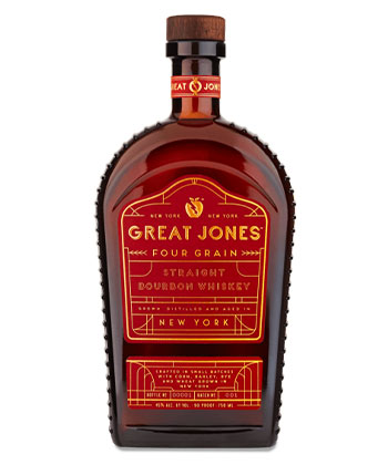 Great Jones Distilling Four Grain Bourbon is one of the best bourbons for 2023.
