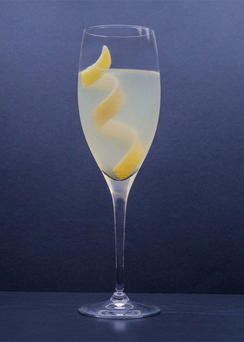 The French 75 is an iconic New Orleans cocktail perfect for celebrating Mardi Gras.