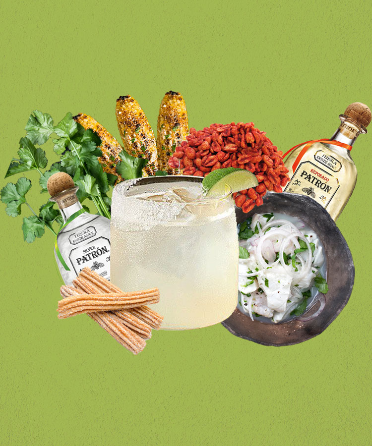 PATRÓN® Tequila Margaritas and Simply Perfect Traditional Mexican Cuisine Pairings
