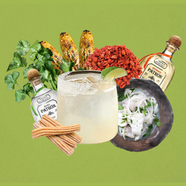 PATRÓN® Tequila Margaritas and Simply Perfect Traditional Mexican Cuisine  Pairings