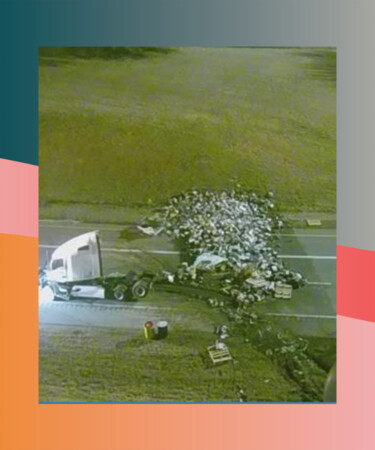 Truck Crash Spills Jack Daniel’s Bottles Onto North Carolina Highway