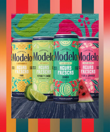 Modelo Test Launches New Spiked Aguas Frescas