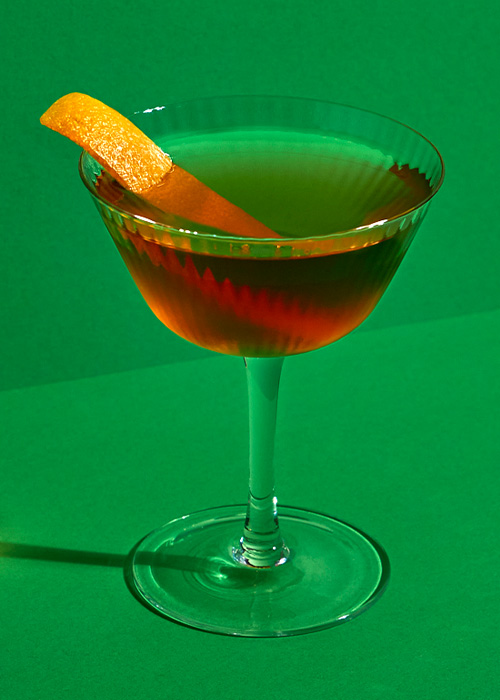 The Emerald is one of the best Irish whiskey cocktails.