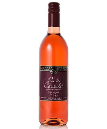 Mazza Vineyards Pink Catawba is one of the best sweet wines for 2023.