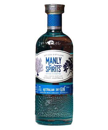 Manly Spirits Australian Dry Gin is one of the best gins for 2023.