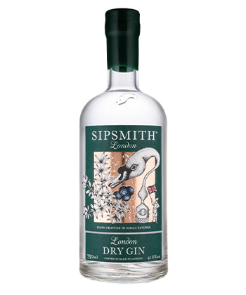 Sipsmith London Dry Gin is one of the best gins for 2023.