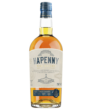 Ha'Penny Four Cask Irish Whiskey is one of the best Irish Whiskeys for 2023.