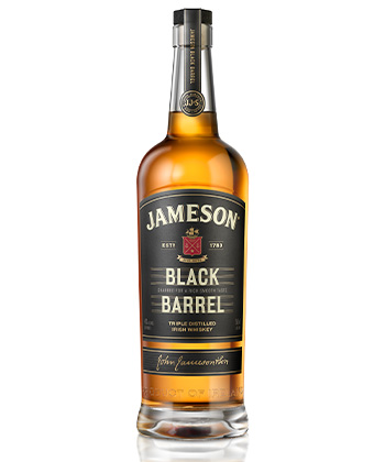 Jameson Black Barrel Irish Whiskey is one of the best Irish Whiskeys for 2023.
