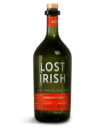 Lost Irish Irish Whiskey is one of the best Irish Whiskeys for 2023.
