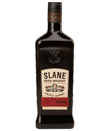 Slane Triple Casked Irish Whiskey is one of the Best Irish Whiskies for 2023.