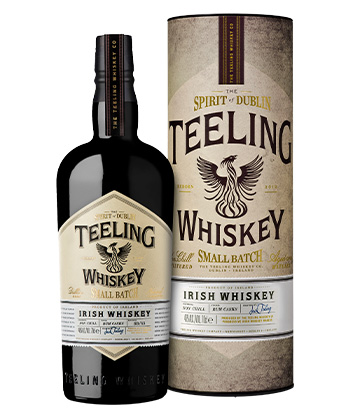 Teeling Small Batch Irish Whiskey is one of the best Irish Whiskeys for 2023.