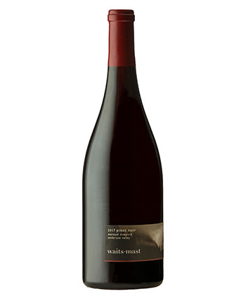 Waits-Mast Family Cellars Wentzel Vineyard Pinot Noir is one of the best Pinot Noirs for 2023